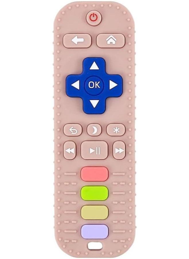 Generic Silicone Remote Teether – Beige 