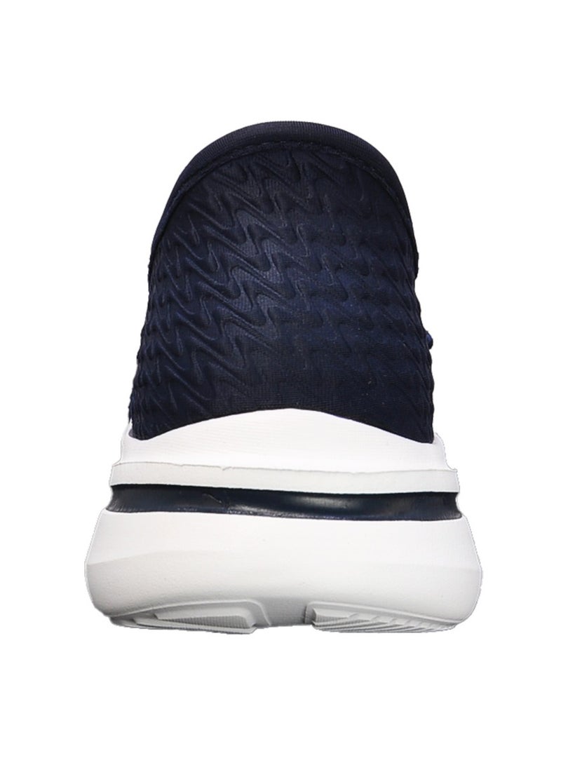 Sky View Athlesiure Men's Loafer Smooth Step Hands Free Slip-ins Loafer Flats Comfortable And Light-Weight Slip On Walking Shoes For Men Blue - Image 2