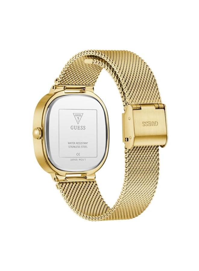 GUESS 32mm Gold Tone Analog Watch - Image 3