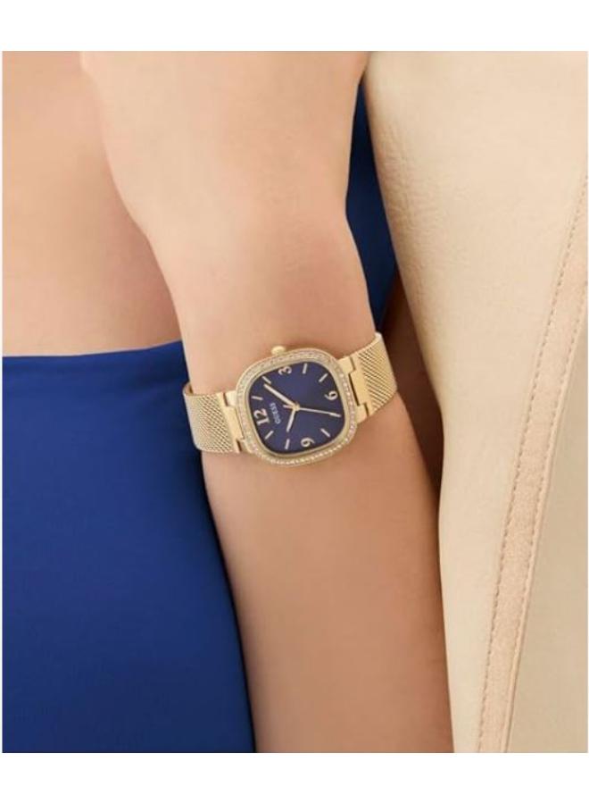 GUESS 32mm Gold Tone Analog Watch - Image 4