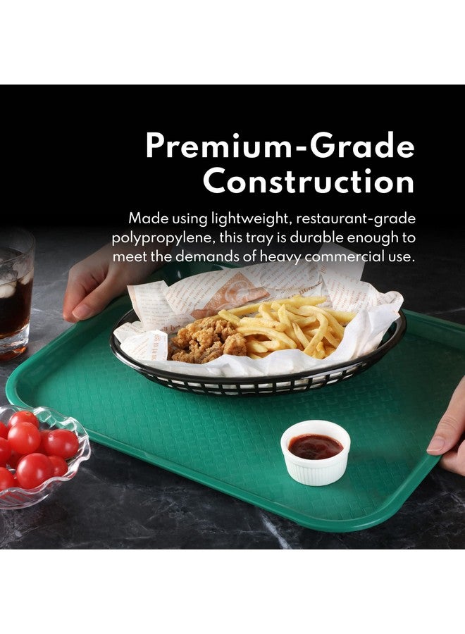 New Star Foodservice 28010 6-Piece Fast Food Tray, 12 by 16-Inch, Assorted Colors - Image 5