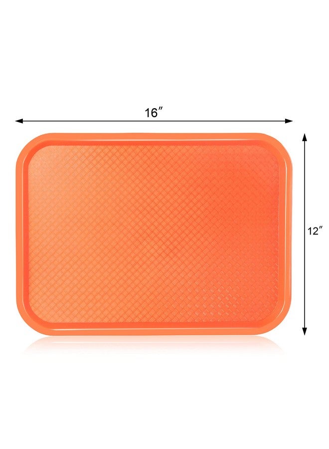 New Star Foodservice 28010 6-Piece Fast Food Tray, 12 by 16-Inch, Assorted Colors - Image 3