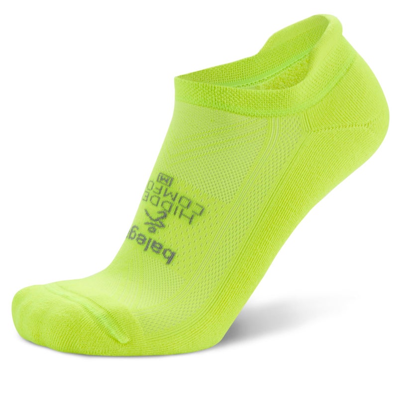 Balega Hidden Comfort Performance No Show Athletic Running Socks for Men and Women (1 Pair), Zest Lemon, X-Large - Image 1