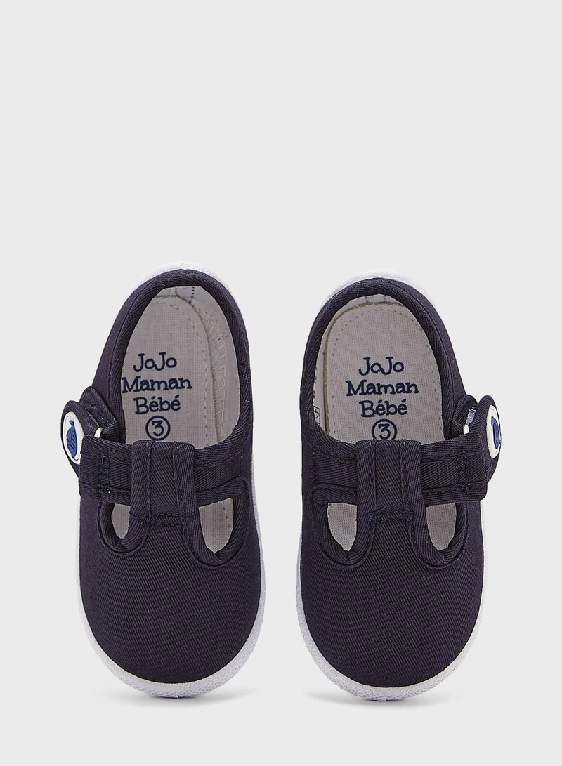 JoJo Maman Bebe Kids Canvas Sneakers
