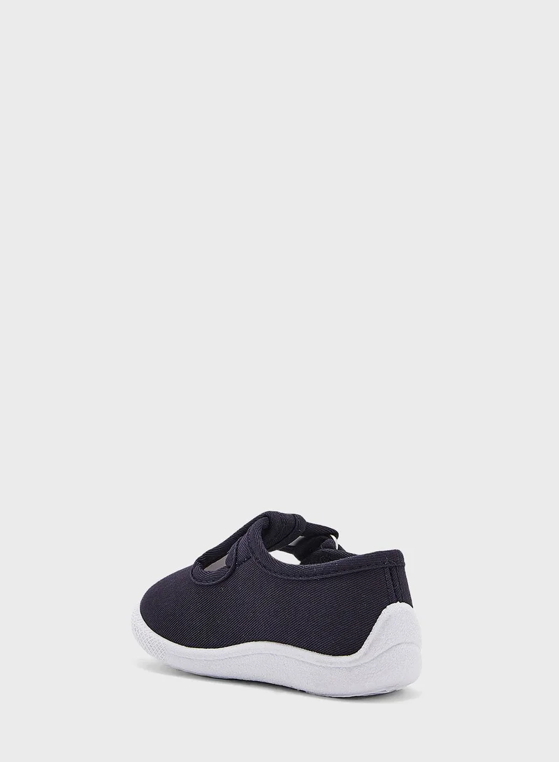 JoJo Maman Bebe Kids Canvas Sneakers