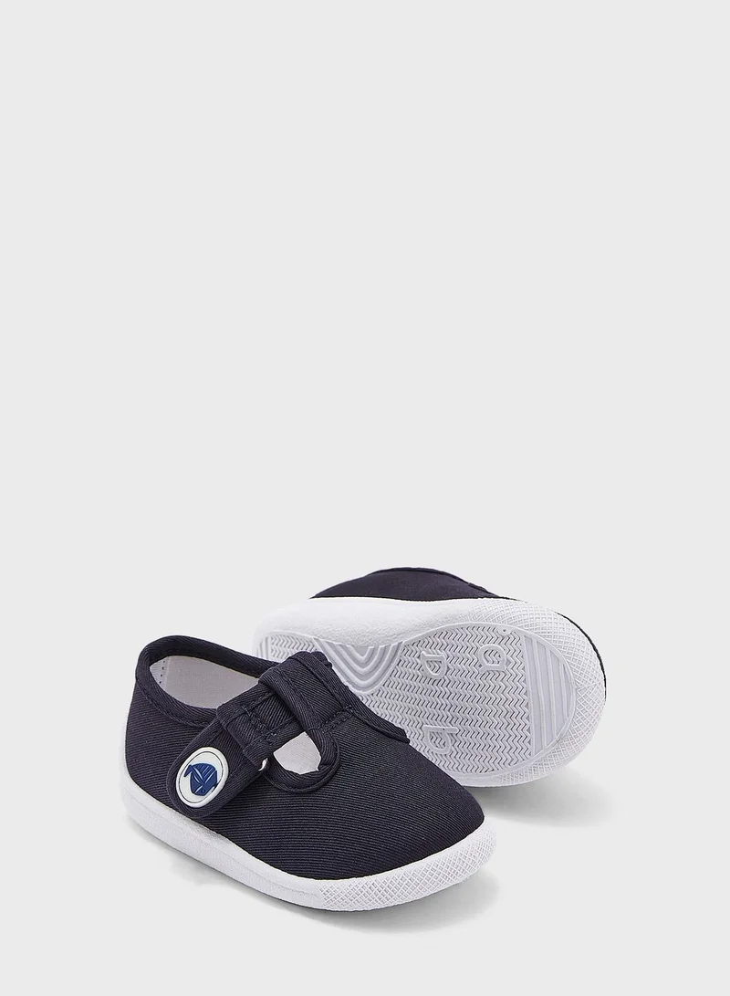 JoJo Maman Bebe Kids Canvas Sneakers