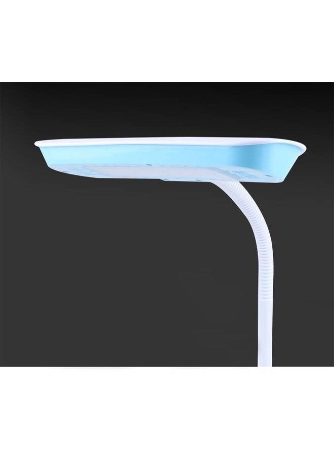 fashionhome - Multifunction Tri Color Wireless Rechargeable ​LED Desk Lamp​ with Smart Clock Rotatable Reading Lamp Night Light - Image 1
