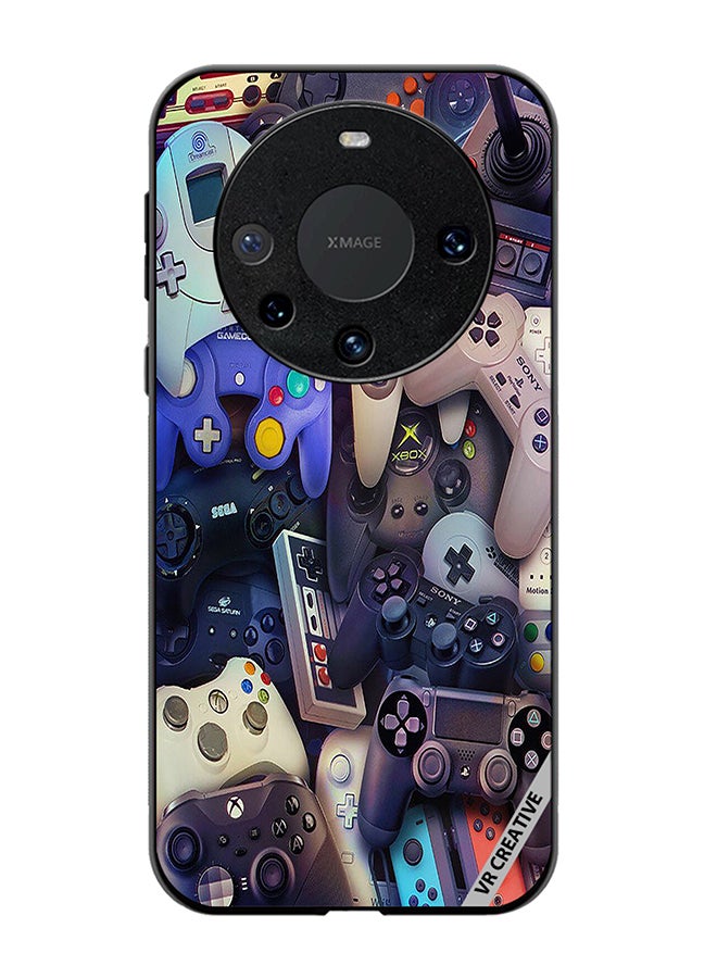 VR CREATIVE Protective Case Cover For Huawei Mate 60 Pro Remote Controls Design Multicolour - Image 1