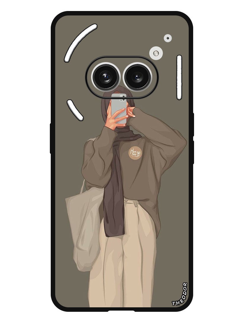 Theodor Protective Case Anti Scratch Shock Proof Bumper Cover For Nothing Phone (2A) Plus - Nothing Phone (2A) Girl Taking Picture - Image 1