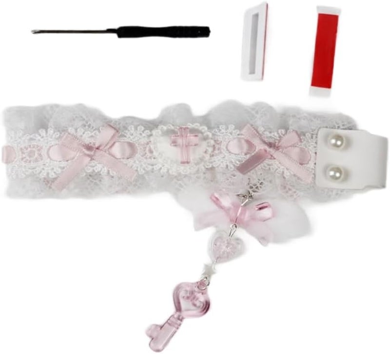 Ergonomic Lace Keyboard Strap Adhesive Keyboard Ribbon with Easy Attach and Detach Design for Comfortable Carrying - Image 3