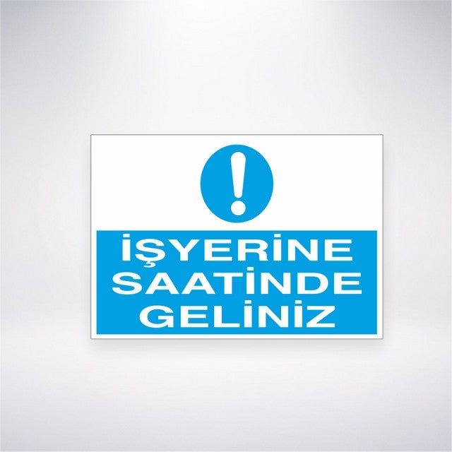 Reysa Design Come to Work on Time 21X30 cm Adhesive Sheet