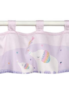 Bedtime Originals Bedtime Originals Elephant Dreams Nursery/Child Light Pink Window Valance  - Image 2