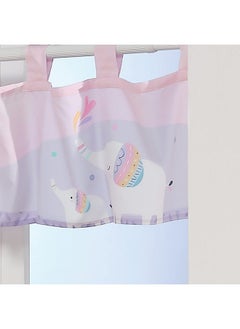 Bedtime Originals Bedtime Originals Elephant Dreams Nursery/Child Light Pink Window Valance  - Image 3