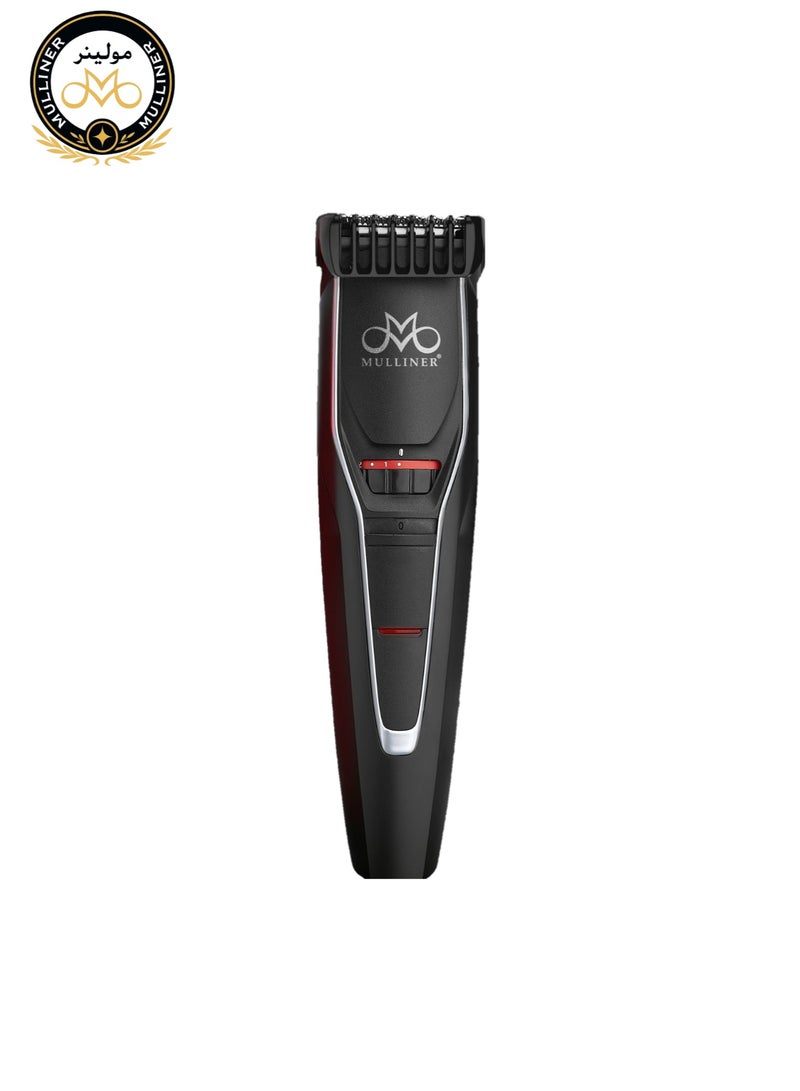 Mulliner DT 300B Stubble Trimmer | 20 Length Settings | Skin-Friendly Rounded Tips | 600mAh Lithium Battery - Image 1