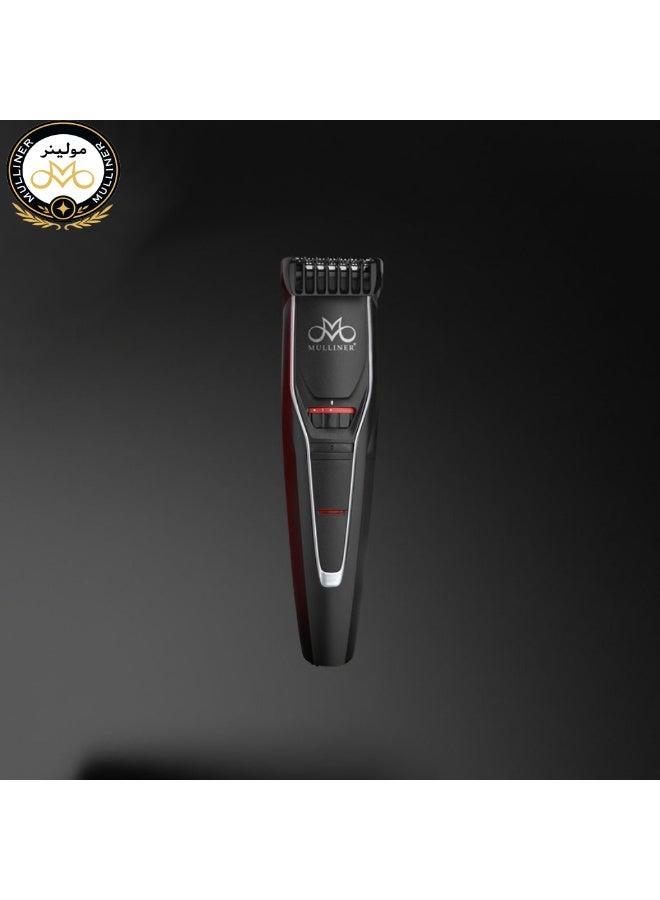 Mulliner DT 300B Stubble Trimmer | 20 Length Settings | Skin-Friendly Rounded Tips | 600mAh Lithium Battery - Image 5