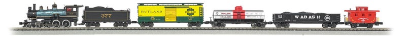 Bachmann Trains - Trailblazer Ready To Run 60 Piece Electric Train Set - N Scale - Image 1