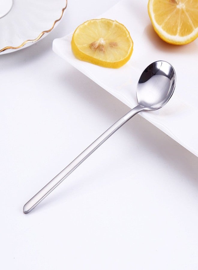 SZLFSX 18 Pack Stainless Steel Espresso Spoons, findTop Mini Teaspoons Set for Coffee Sugar Dessert Cake Ice Cream Soup Antipasto Cappuccino, 5.1 Inch - Image 4