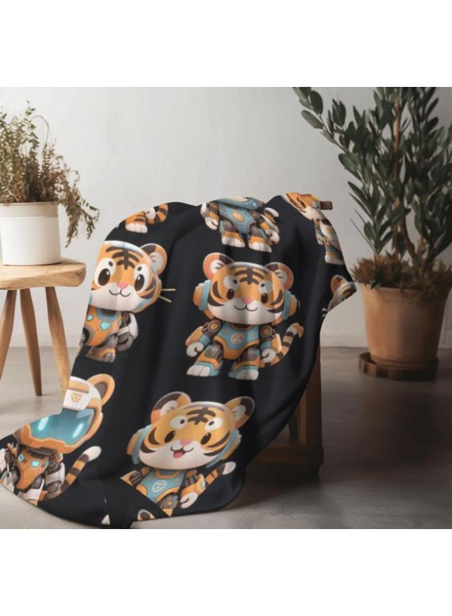general Baby and children's cartoon flannel thin blanket (warm and comfortable, suitable for sleep, game use) 70cm*100cm - Image 5