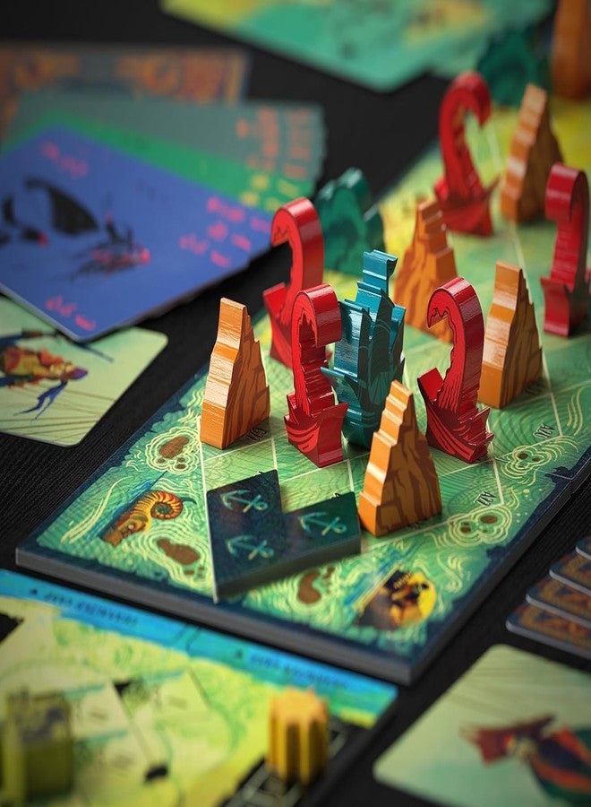 Artnery Sail Cooperative Strategy 2 Player Board Game for Adults and Family - Unique Trick Taking Card Game - Communication Limits and Challenging Scenarios in Small, Travel Size Box (5" x 5" x 2") - Image 5