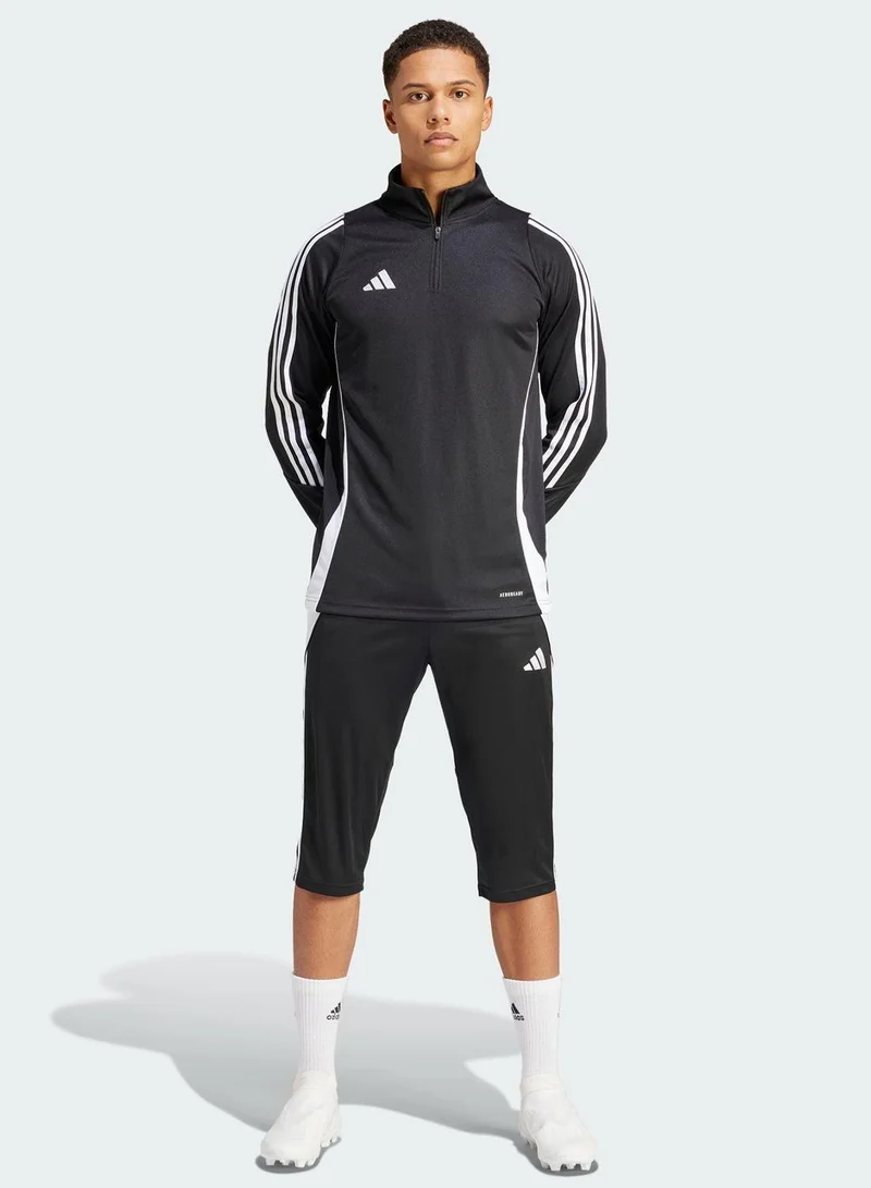 Adidas Tiro24 3/4Pnt Black Football Pants For Men XS