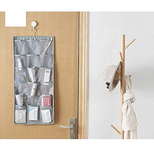 WHOLE MART WHOLE MART DualSided Hanging Closet Organizer with 26 Mesh Pockets Hanger Wall Shelf Organizers for Stockings Panties Bra Socks and Toiletries Accessories Multicolour - Image 4