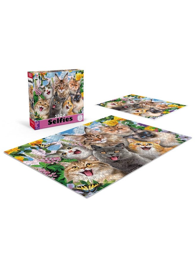 Ceaco Selfies Feline Friends 550 Piece Jigsaw Puzzle - Image 4