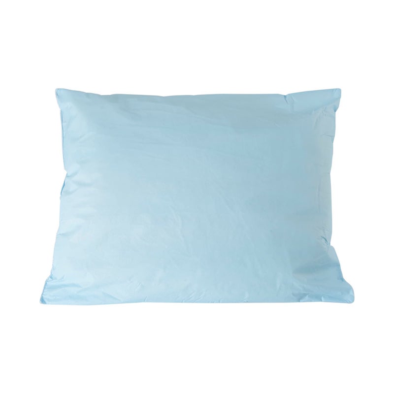 McKesson Medical Pillow 12 Count Limited Reusable Hospital Bed Pillows Fluid Moisture and StainResistant Blue 20 in x 26 in