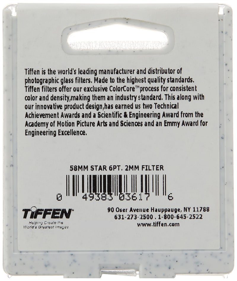 Tiffen 58mm 6-Point Star Camera Lens Filter - Image 3