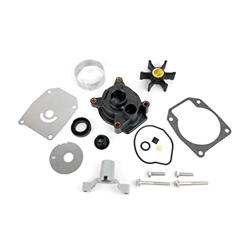 WINGOGO 439077 Water Pump Impeller Repair Kit Replacement for Johnson Evinrude OMC Outboard 35 40 45 48 50 55 60 HP Boat Motor Engine Parts Sierra 18-3399 396933 396932 391635 390770 777808 - Image 1
