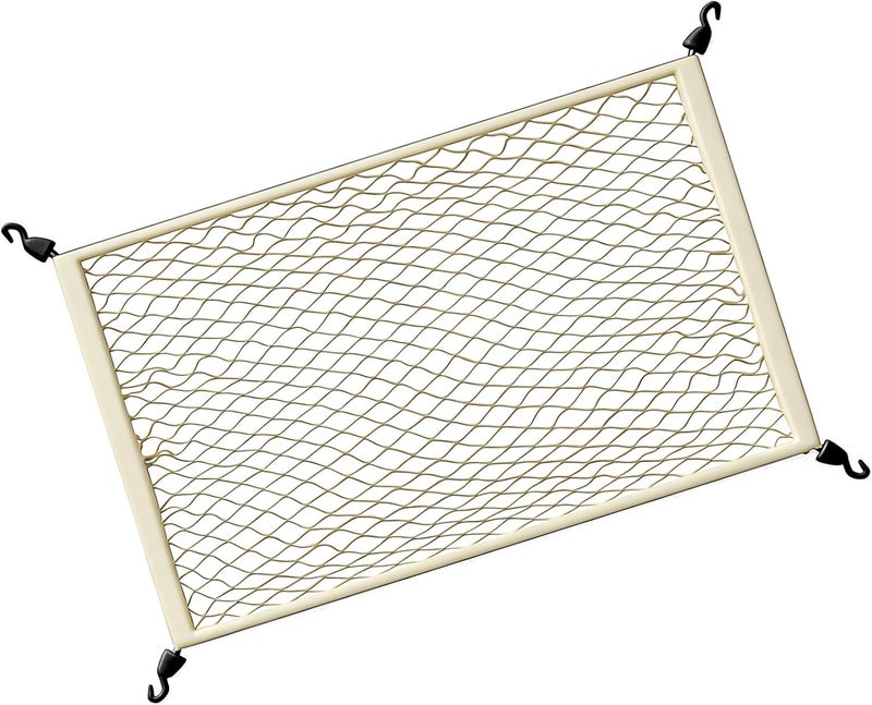 Black Meshing Truck Bed Storage Net Modern Design Enhances Vehicle Appearance with Durability for Cargo Organization Travel Net - Image 1