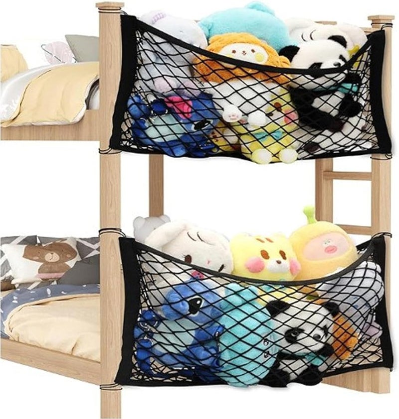 Black Meshing Truck Bed Storage Net Modern Design Enhances Vehicle Appearance with Durability for Cargo Organization Travel Net - Image 2