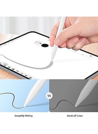 4 Pack Pen Tips Compatible for Apple Pencil 1st Gen/2nd Gen/USB-C Pen Like Replacement Nibs for iPad iPencil (White) - view 5