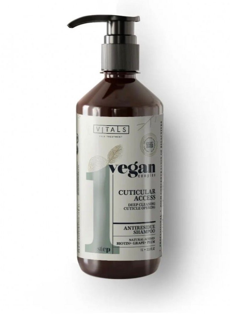 Vegan Complex Deep Cleansing Shampoo 1000ml