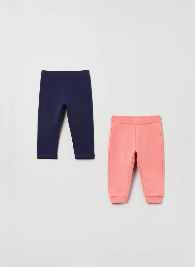 Ovs Two-pack fleece joggers