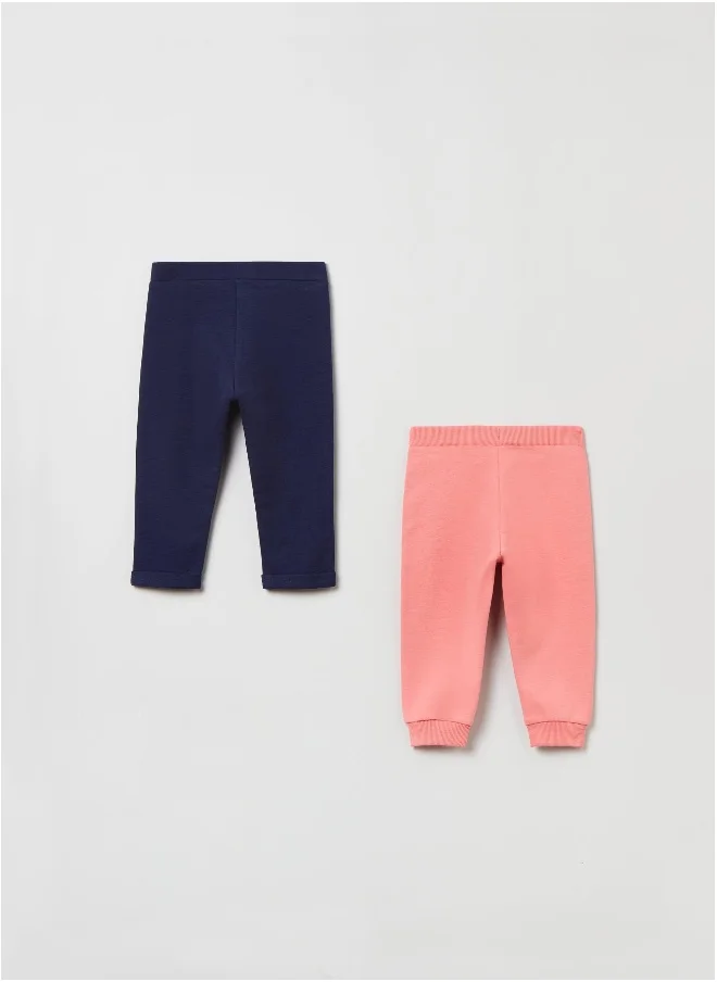 Ovs Two-pack fleece joggers