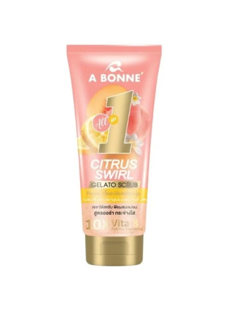 إيه بون مقشر جيلاتو للوجة والجسم بالحمضيات اشراق ونضارة من ايبون - 300 جرام - Image 1