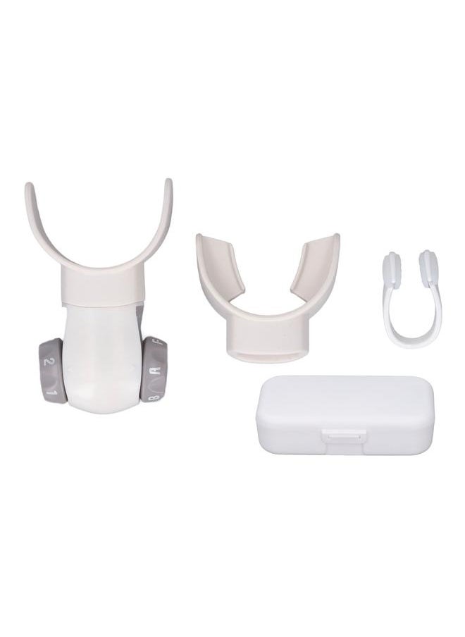 Thoraya Lung Exerciser Device Respiratory Training Lung Exerciser Expander Device for Yoga Swimming Beige  - Image 1