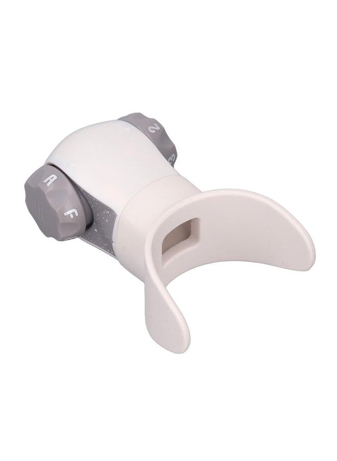 Thoraya Lung Exerciser Device Respiratory Training Lung Exerciser Expander Device for Yoga Swimming Beige  - Image 2