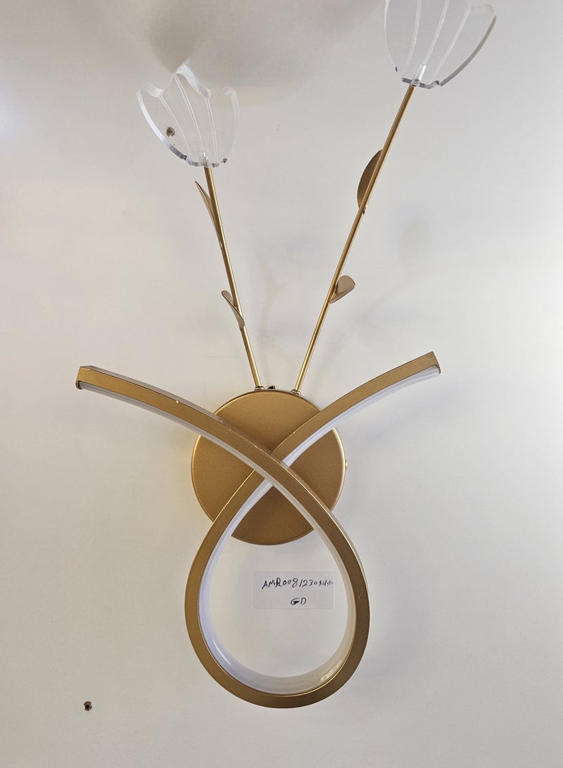 تيك لايت مصباح جداري (حائط) حديث-55009- ذهبي - Image 1