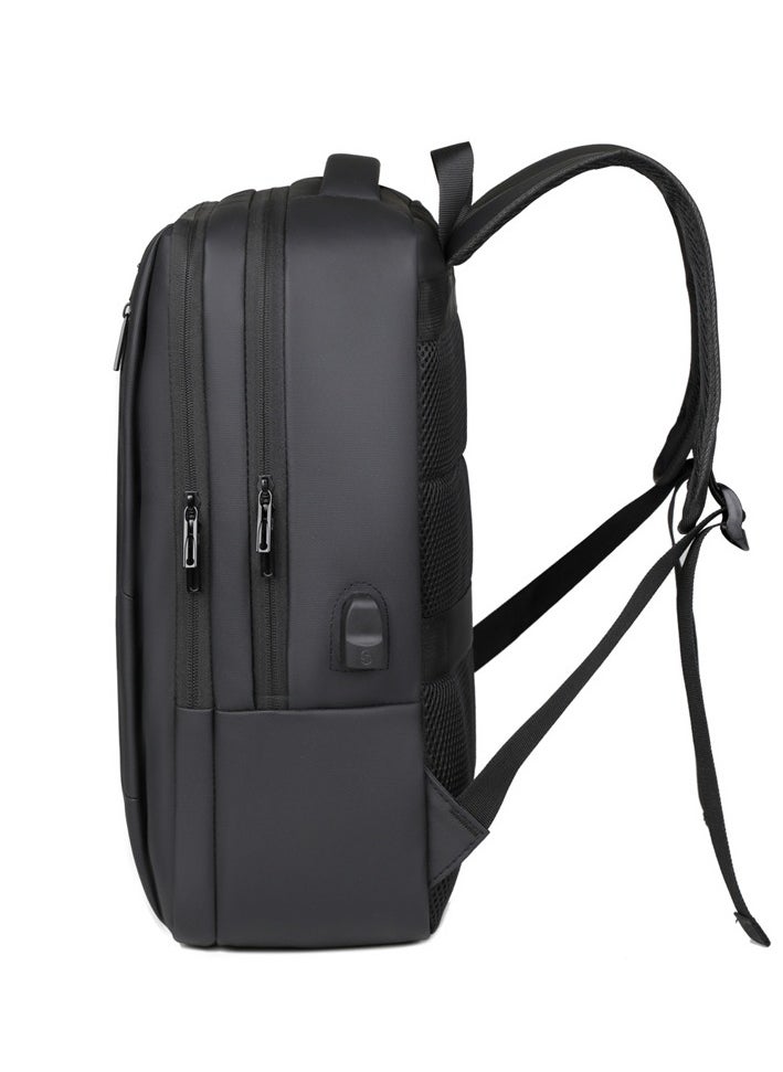 1806 Laptop Backpack, Waterproof Backpack, Large Capacity Backpack for Business Travel, Multiple Compartments for Laptop up to 15.6 Inches, Black - pzsku/Z1B908284CD91C1D0447EZ/45/_/1740930049/0bd2bad0-a0d6-435d-b9a4-1fe9020c3598