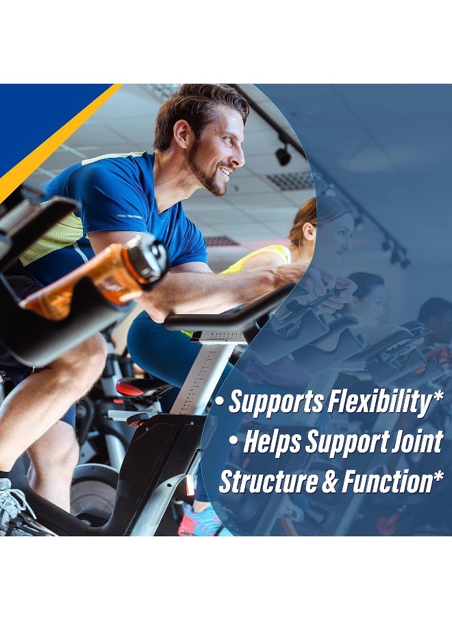 GLUCOFLEX - Glucosamine & Chondroitin Sulfate With Msm 24 Hour Joint Support Healthy Bones Supports Healthy Mobility 30 Servings 120 Count - Image 1
