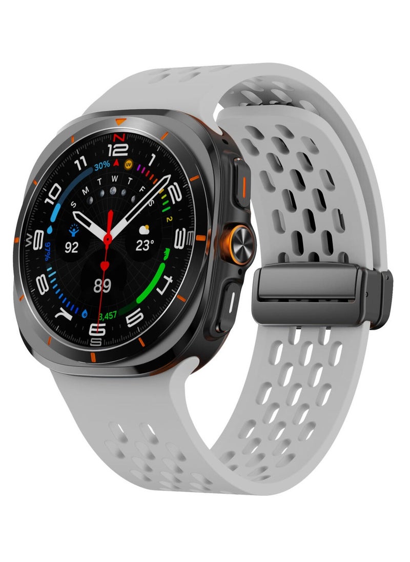 Generic Silicone Band Compatible with Huawei Watch Fit 3 Strap, Soft Sport Replacement Wristband with Magnetic Buckle Compatible for Huawei Fit 3 Smartwatch Fitness AccessoriesSilicone Band Compatible with Huawei Watch Fit 3 Strap, Soft Sport Replacement Wristband with Magnetic Buckle Compatible for Huawei Fit 3 Smartwatch Fitness Accessories  - Image 1