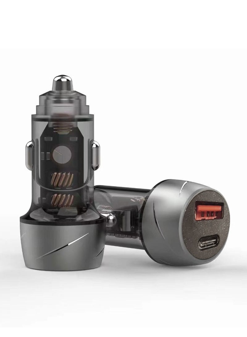 O8.design USB C Car Charger, 36W PowerDrive  Fast Charge And USB - Image 3