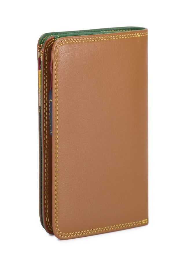 mywalit Medium Zip Wallet - 3 Card, Id window, Note Section, Coin Pockets, Pen incl., Bosco, Modern - Image 3