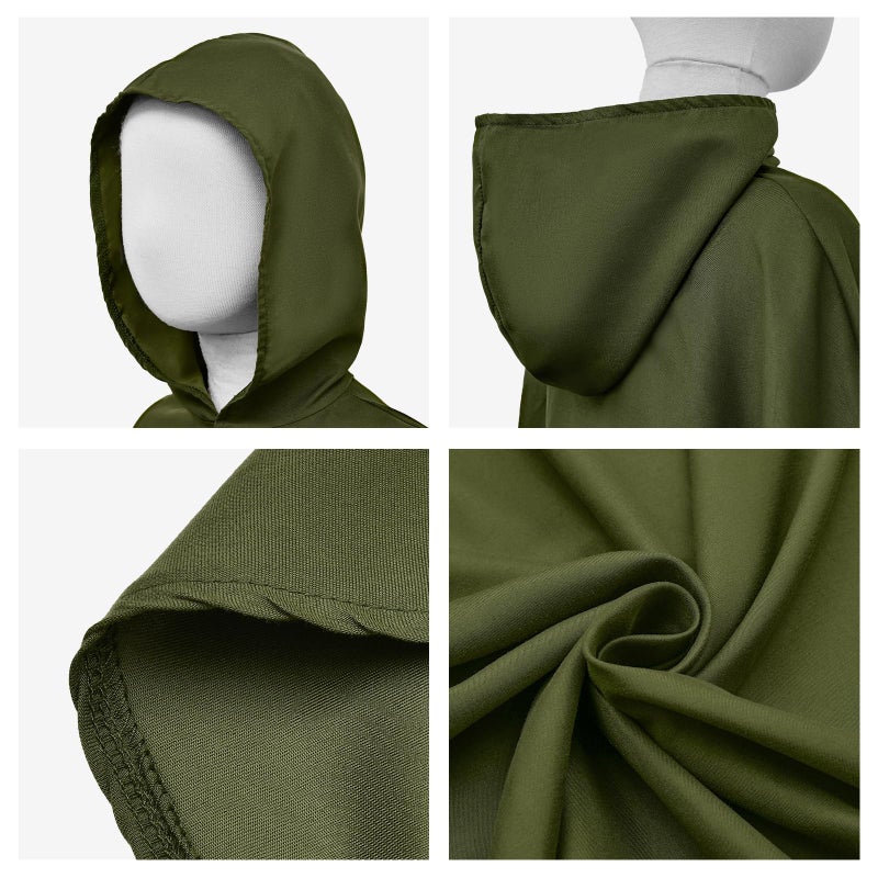 G.C Kids Renaissance Shirt Cloak Costume Belt Boys Medieval Costume Accessories Outfit Knight Hooded Cape Halloween Cosplay - Image 5