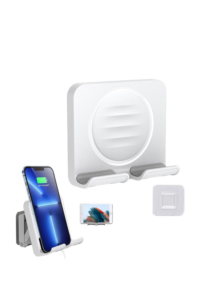 SYOSI Shower Phone Holder Multi Functional Removable Lazy Cellphone Holding Tool Universal Adjustable Waterproof Cellphone Stand Tablet Wall Mount Self Adhesive for Bathroom Bedroom Kitchen Dorm - Image 1