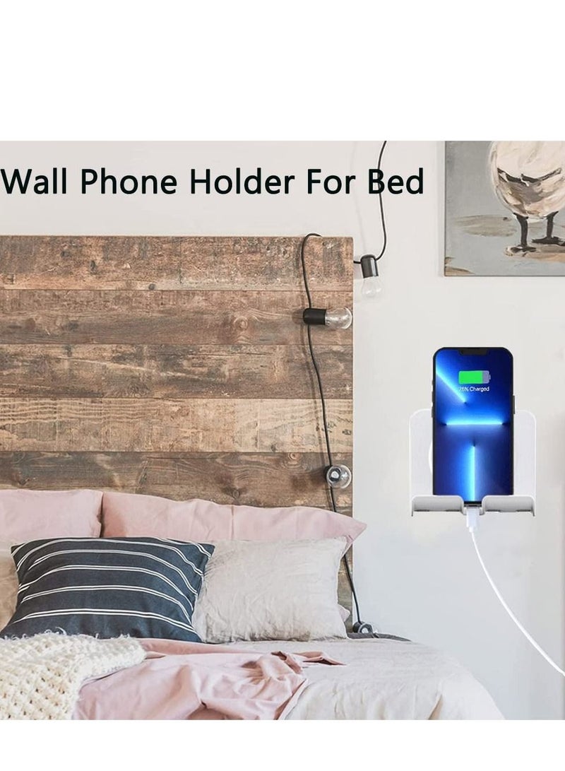 SYOSI Shower Phone Holder Multi Functional Removable Lazy Cellphone Holding Tool Universal Adjustable Waterproof Cellphone Stand Tablet Wall Mount Self Adhesive for Bathroom Bedroom Kitchen Dorm - Image 2