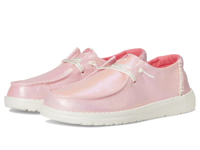 HEYDUDE Kids Women's Wendy Dazzling (Toddler) Sparkle Pink 8 Toddler Medium - Image 1