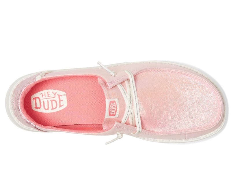 HEYDUDE Kids Women's Wendy Dazzling (Toddler) Sparkle Pink 8 Toddler Medium - Image 2