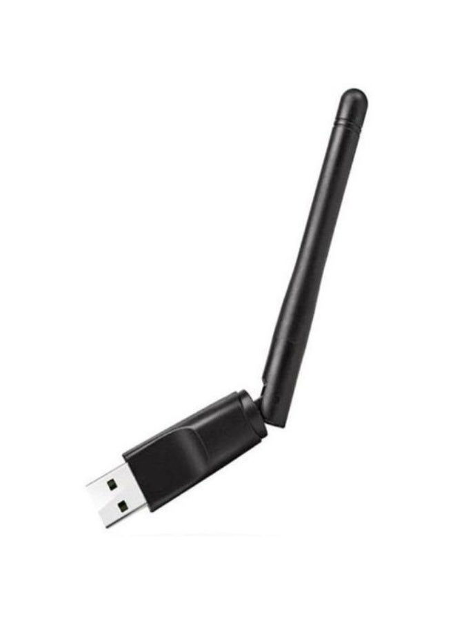 محول USB لاسلكي واي فاي للكمبيوتر واللاب توب – يدعم أنظمة ويندوز مع اسطوانة تعريف، سرعة نقل بيانات حتى 150 ميجابت في الثانية، دونجل WiFi عالي الكفاءة - Image 2